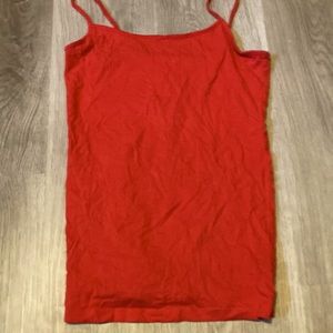 Red tank in brand new condition